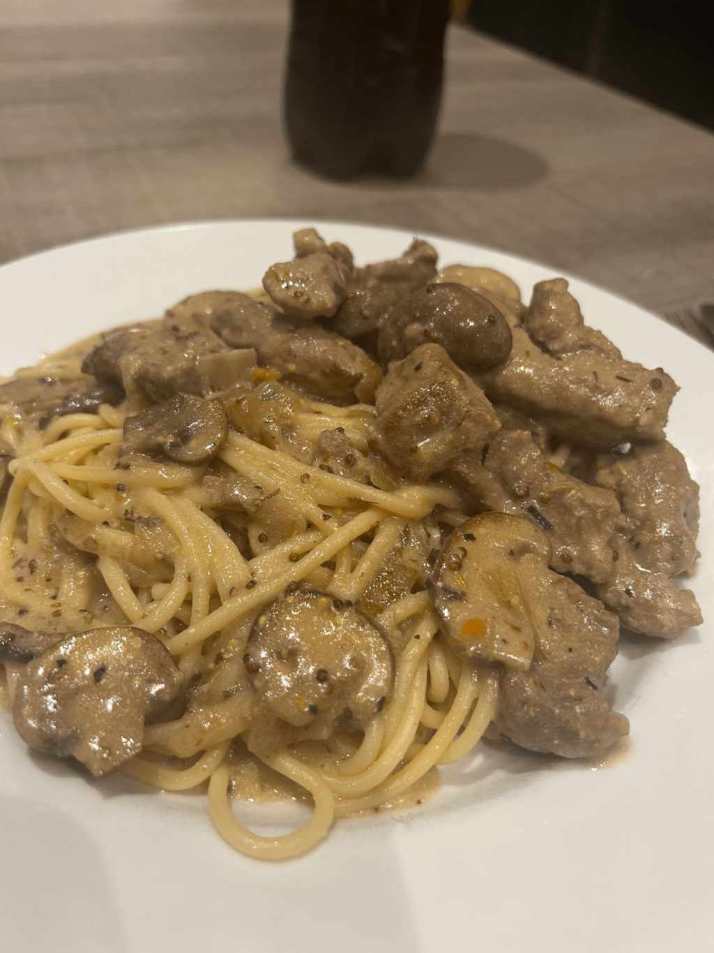 Beef Stroganoff (Pasta)